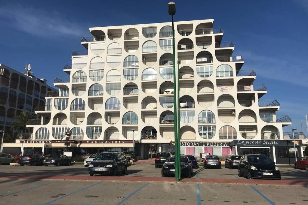 Lux Apt 1Er Ligne Mer!Grande Terrasse Vue Superbe! Empuriabrava Exterior foto
